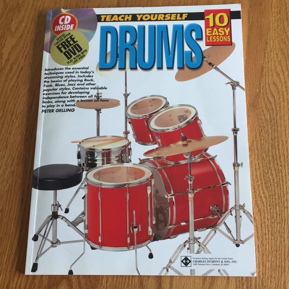 Drums book w/ 2CDs